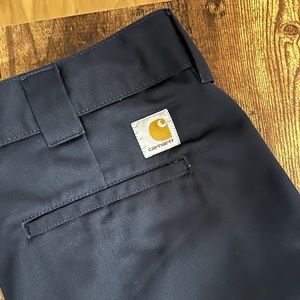 Navy Carhartt WIP Master Pants - 32x32 - worn once, perfect condition!
